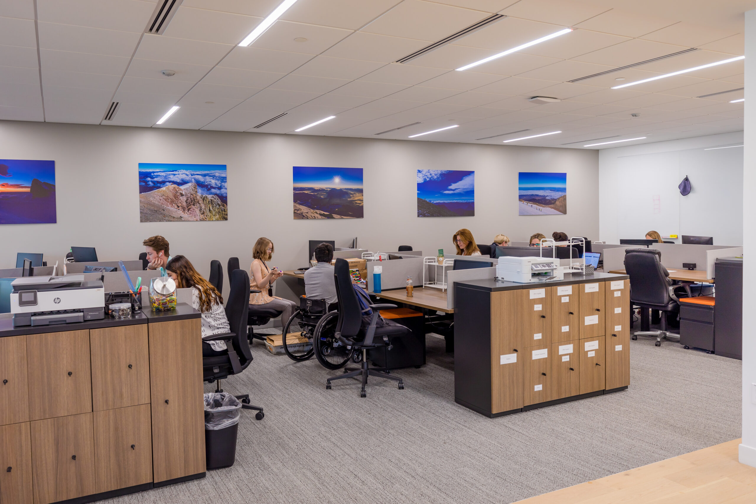 Office space at the Hearth, Forge Biologics' 200,000 sq. ft. facility.